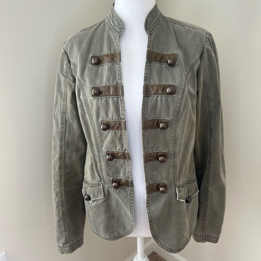 Green Army jacket